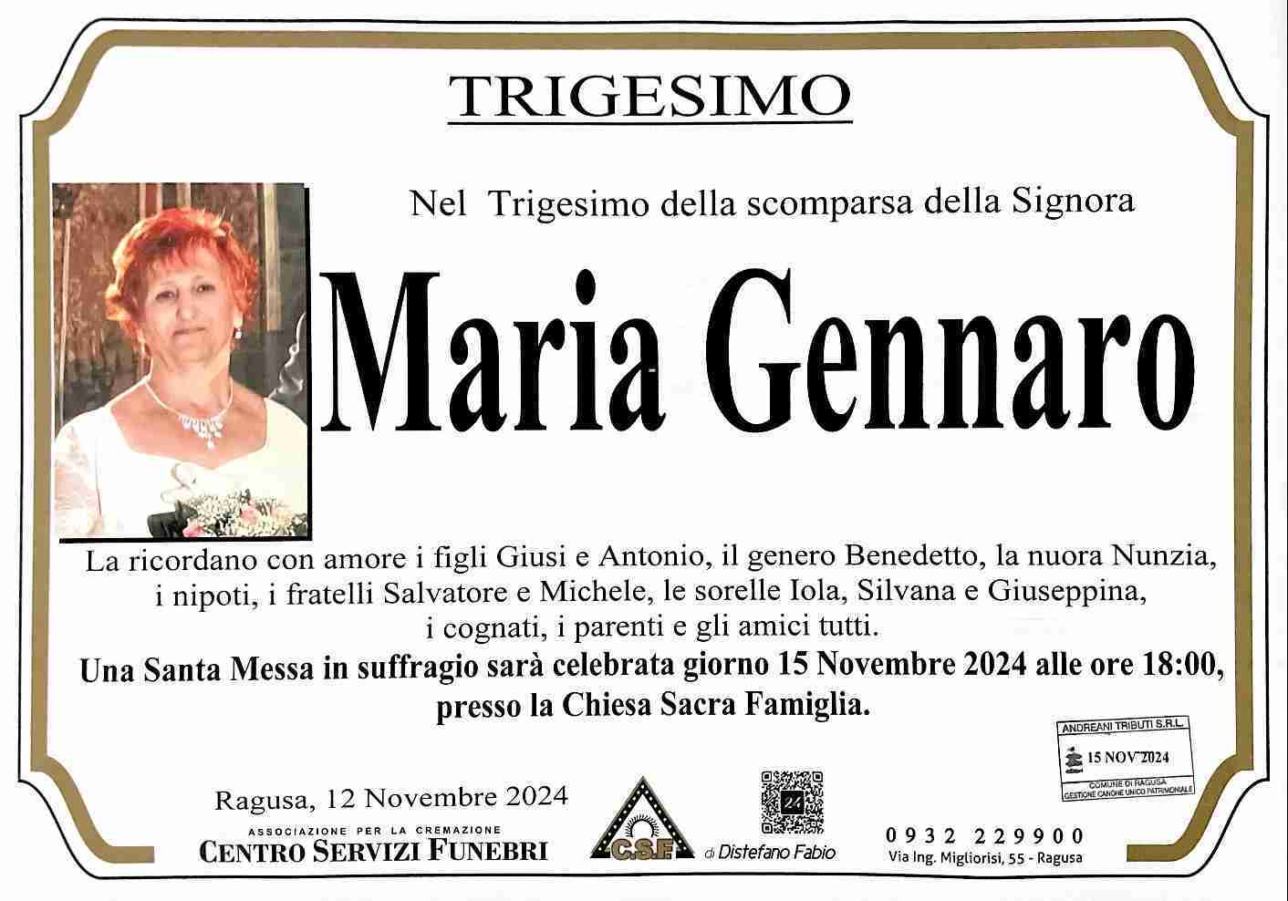 Maria Gennaro