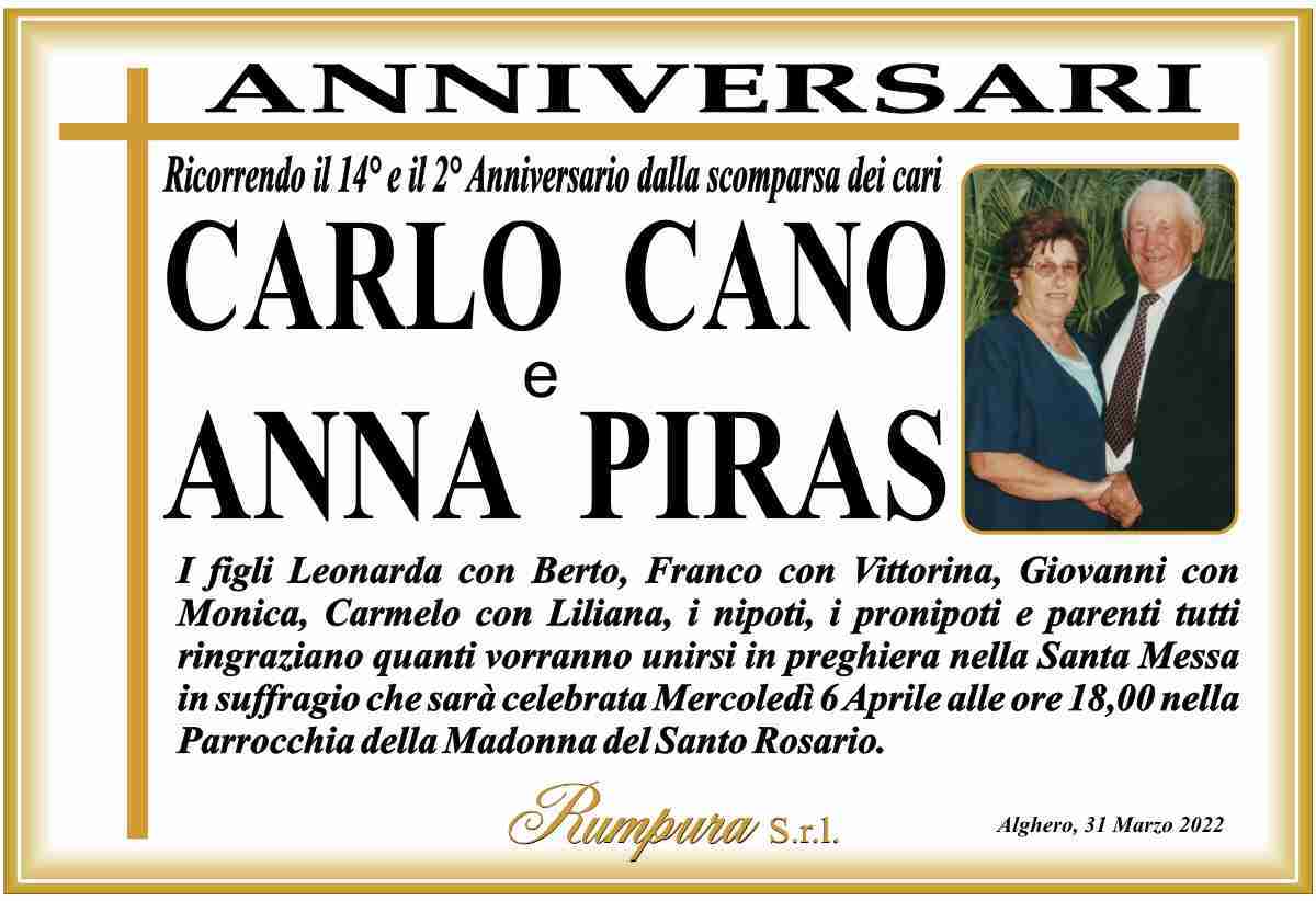 Carlo Cano e Anna Piras