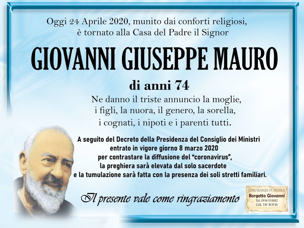 Giovanni Giuseppe Mauro