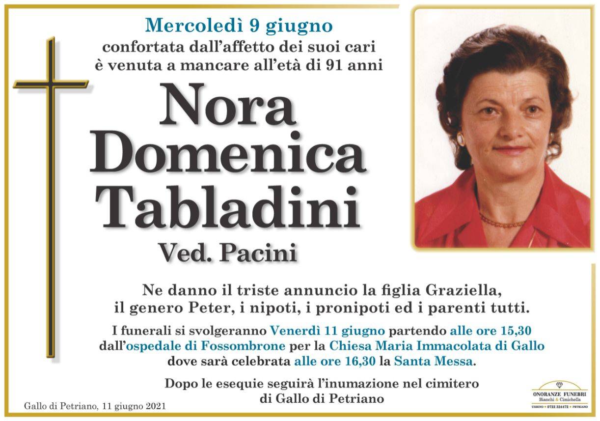 Nora Domenica Tabladini