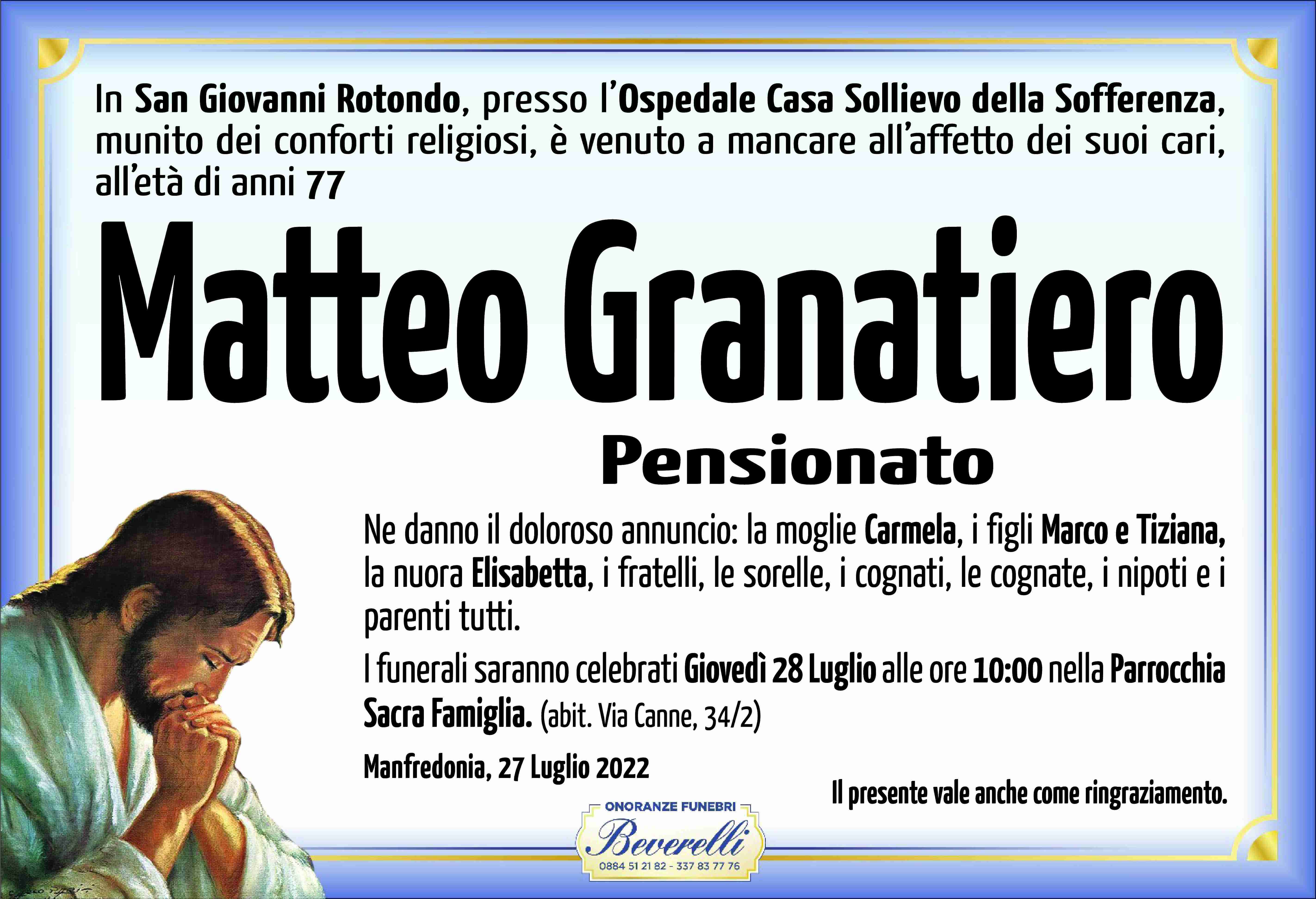 Matteo Granatiero