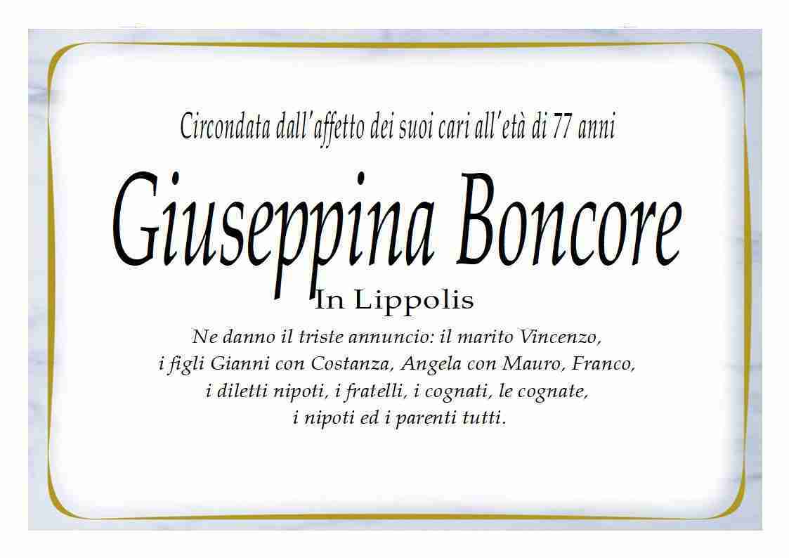 Giuseppina Boncore