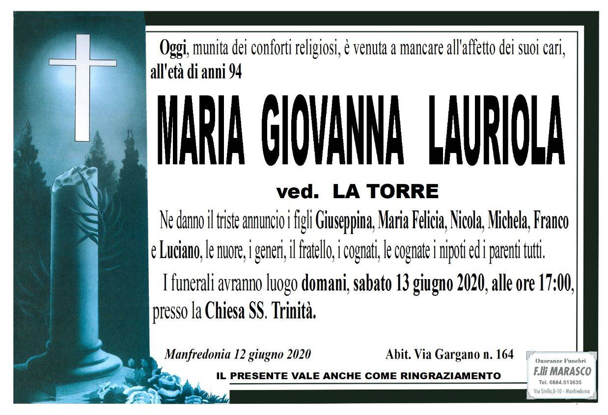 Maria Giovanna Lauriola