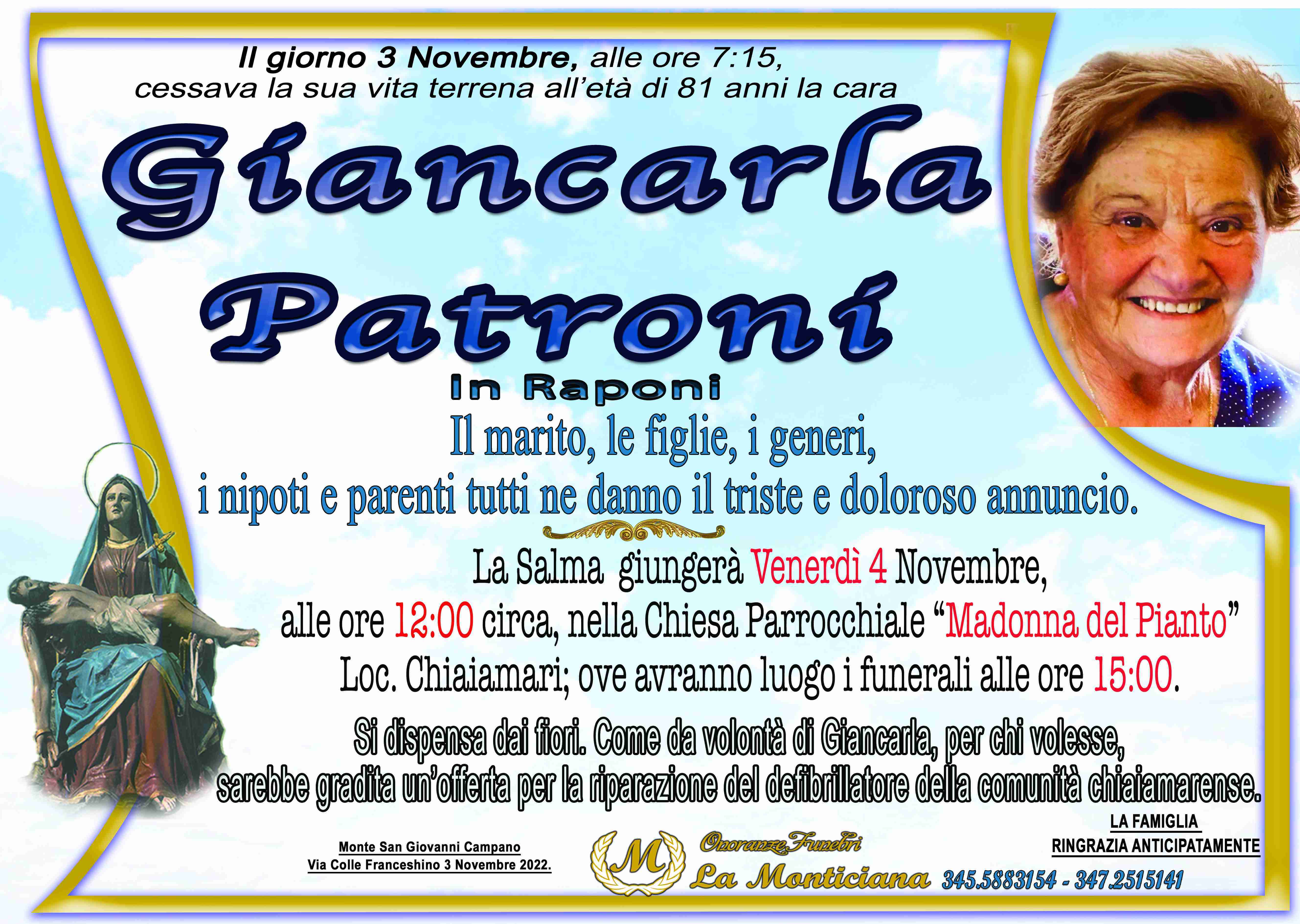 Giancarla Patroni
