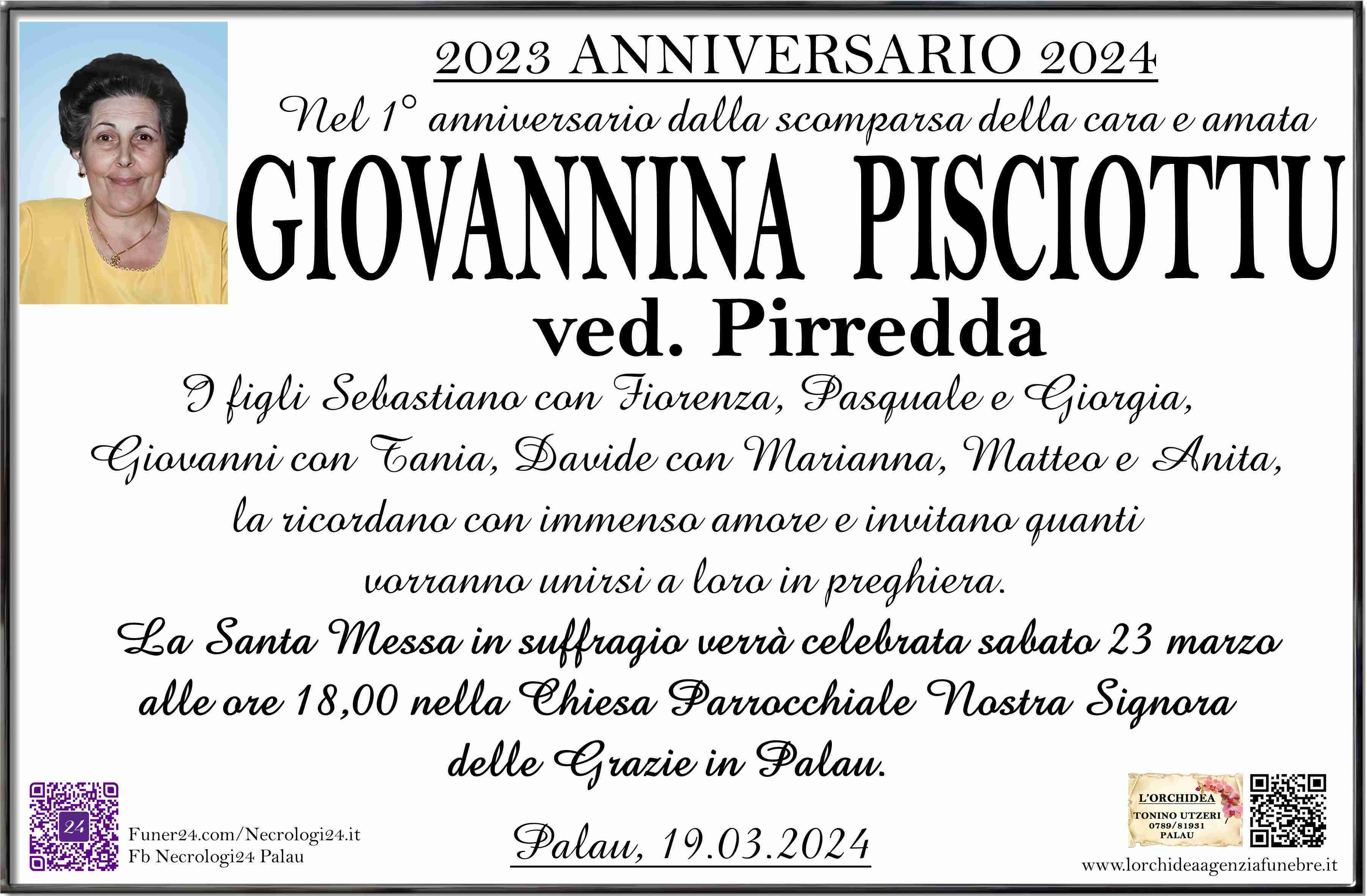 Giovannina Pisciottu