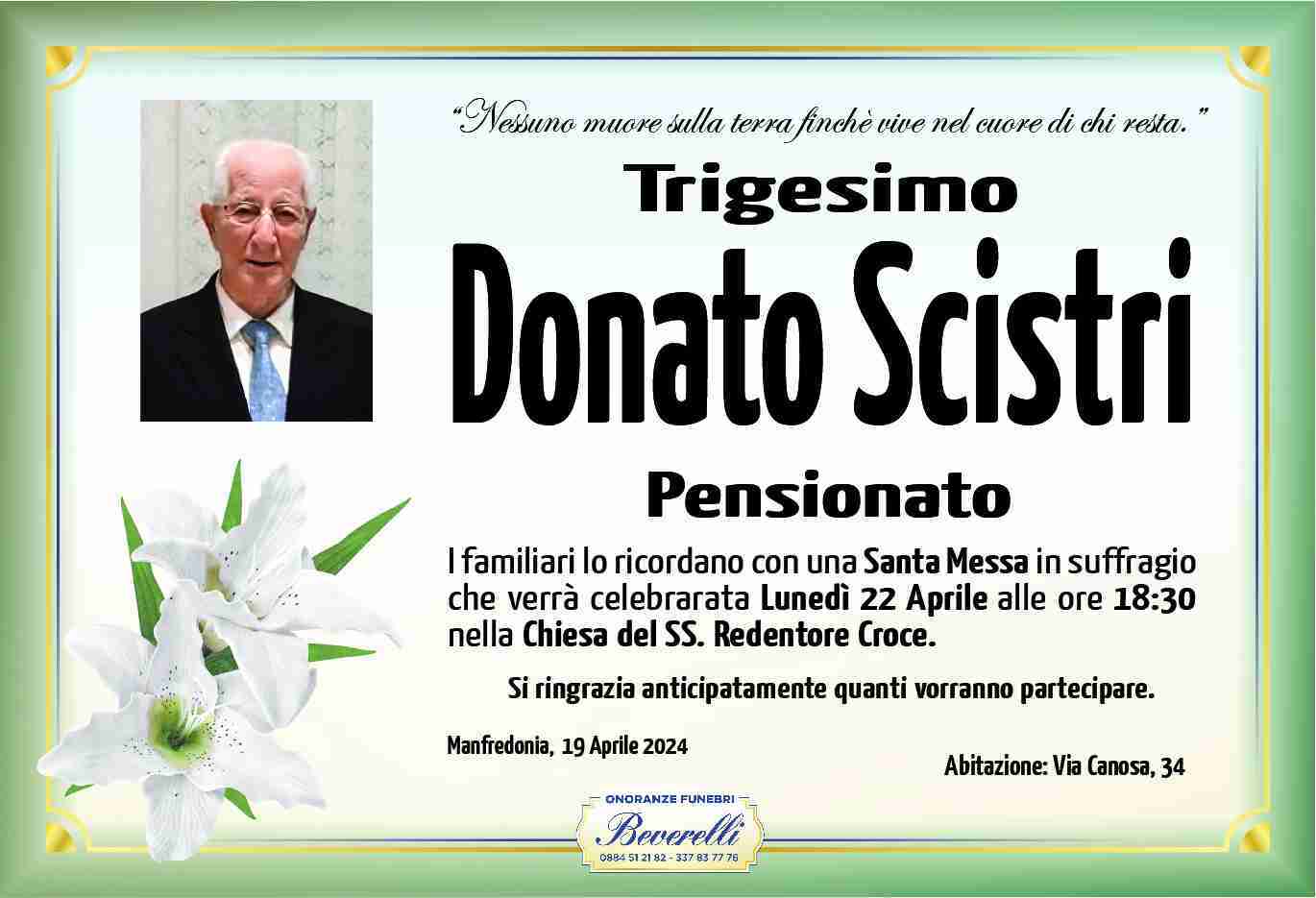 Donato Scistri