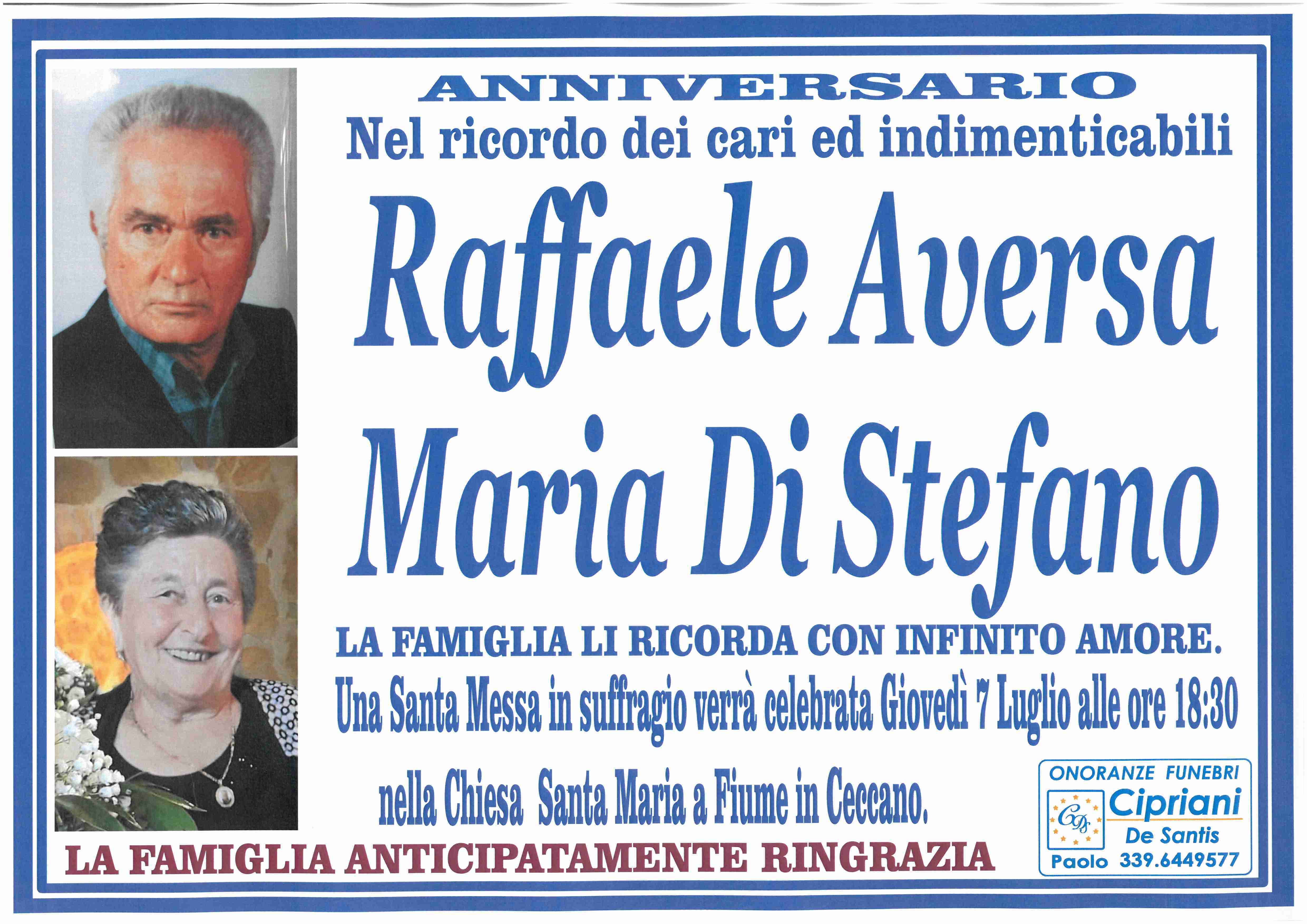 Raffaele Aversa Maria Di Stefano