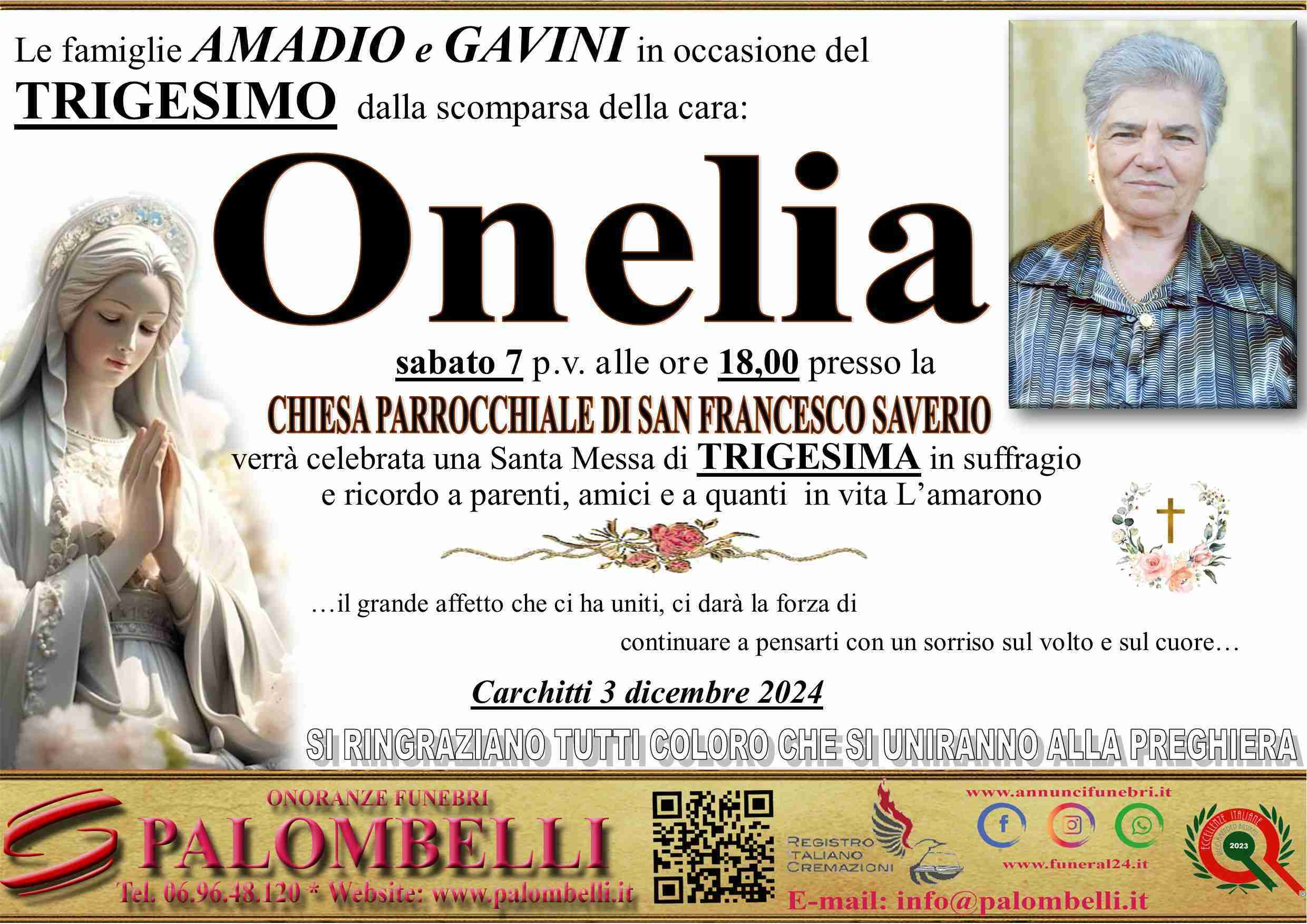 Onelia Amadio