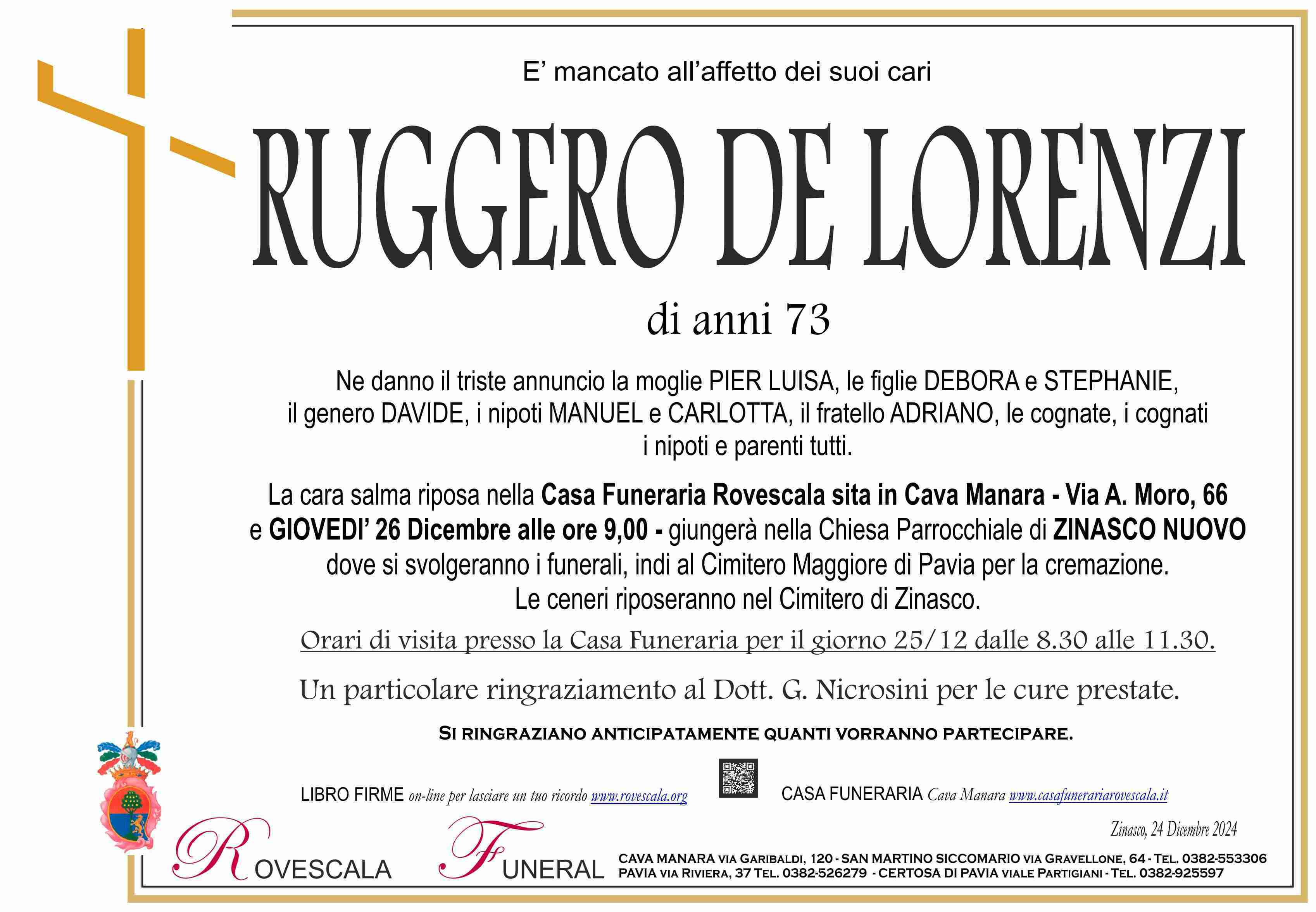 Ruggero De Lorenzi