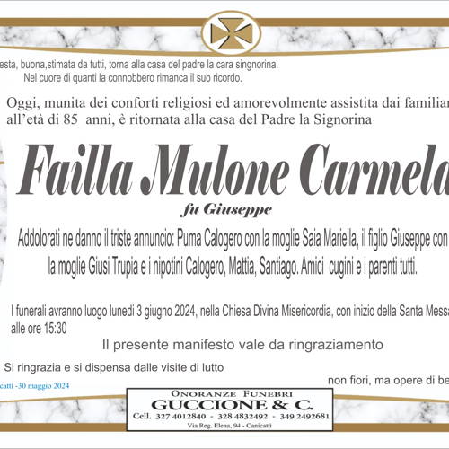 Carmelina Failla Mulone