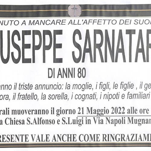Giuseppe Sarnataro