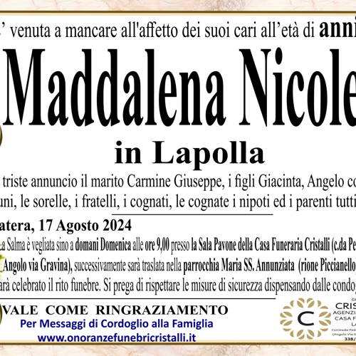 Maddalena Nicoletti