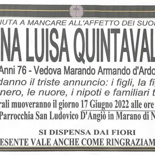 Anna Luisa Quintavalle